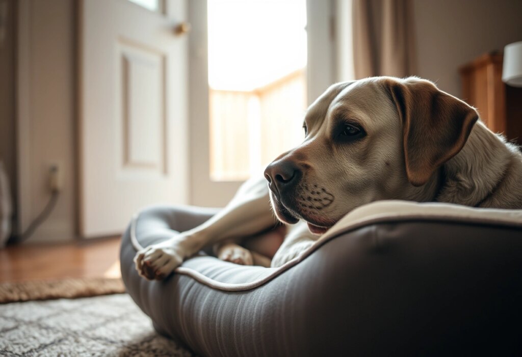 Best Calming Aids for Senior Dogs That Bark Excessively