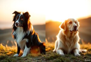 Black & White vs. Golden Coltriever: Coat Color Guide