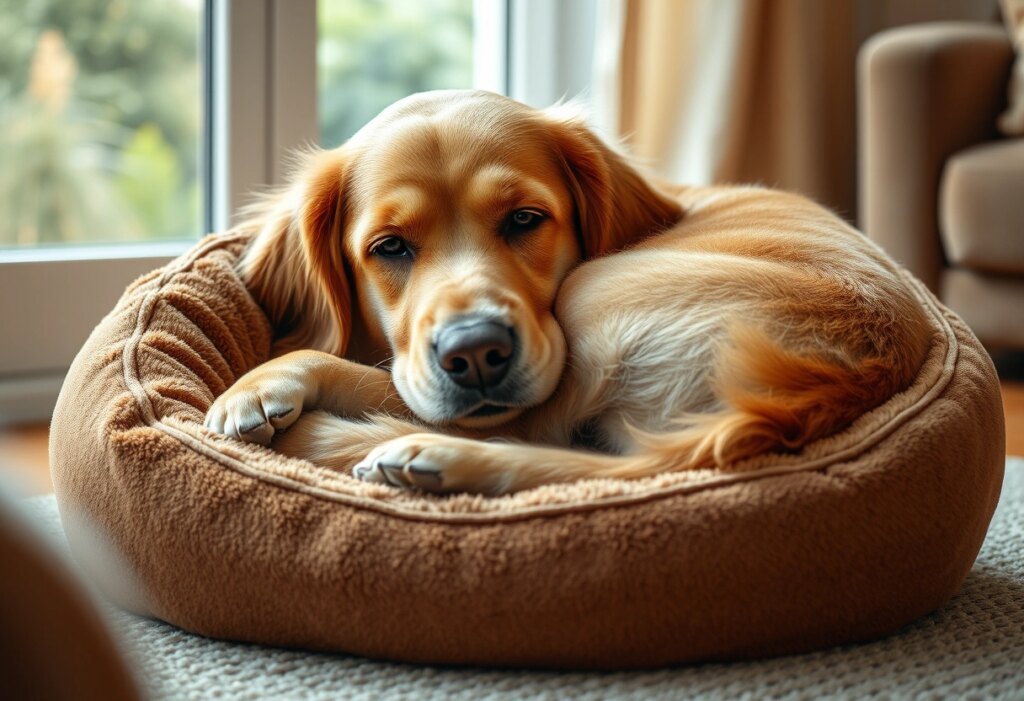 Cuddle-Friendly Dog Bed Guide for Aging Golden Retrievers