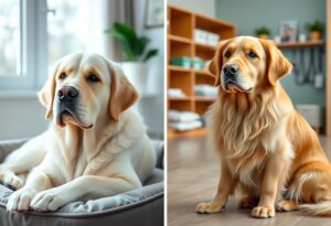 English Cream vs American Golden Retriever: Lifespan Facts
