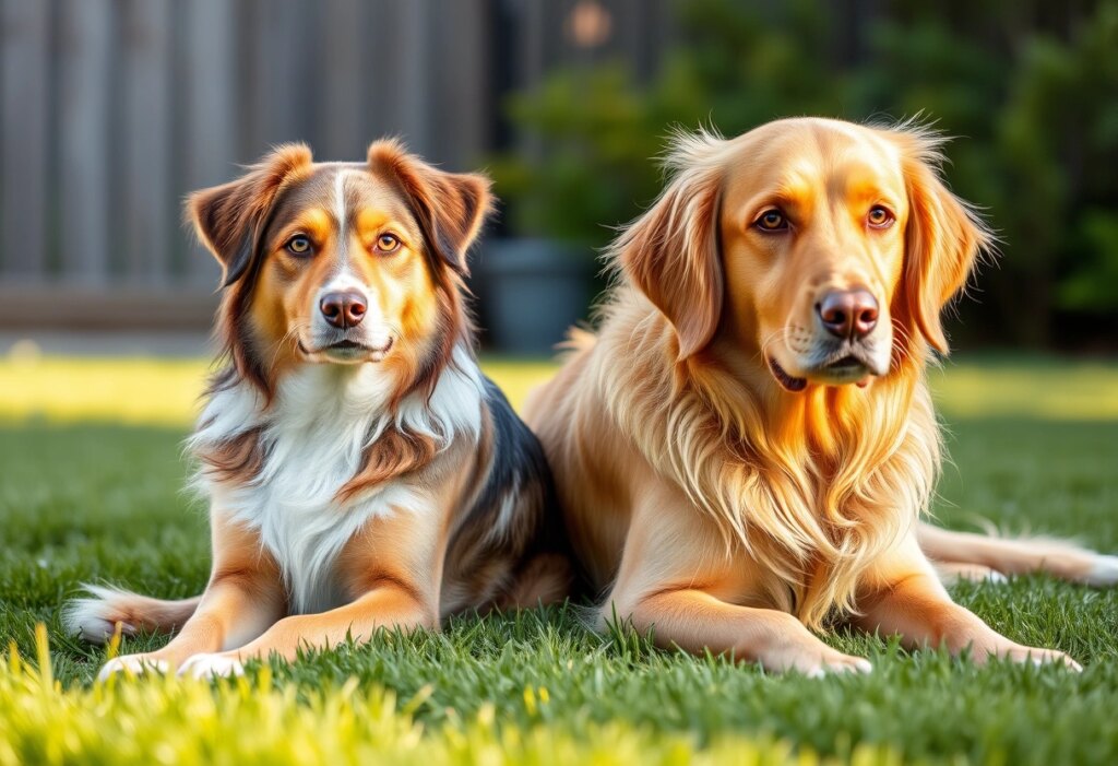 Golden Aussie vs Golden Retriever: Best Family Dog?
